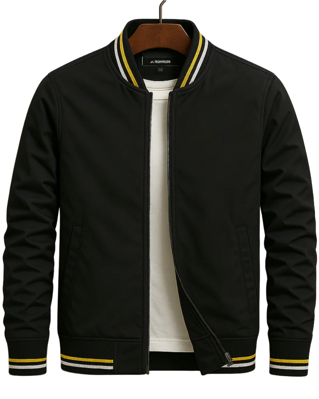 Men's Zip-Up Bomber Jacket