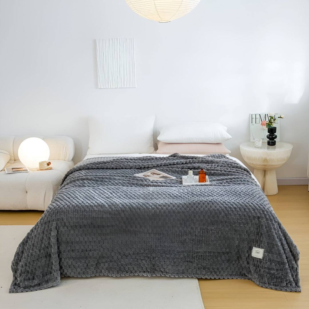 Microfleece Throw Blanket