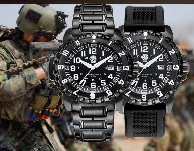 Military Tactical Waterproof Survival Watch