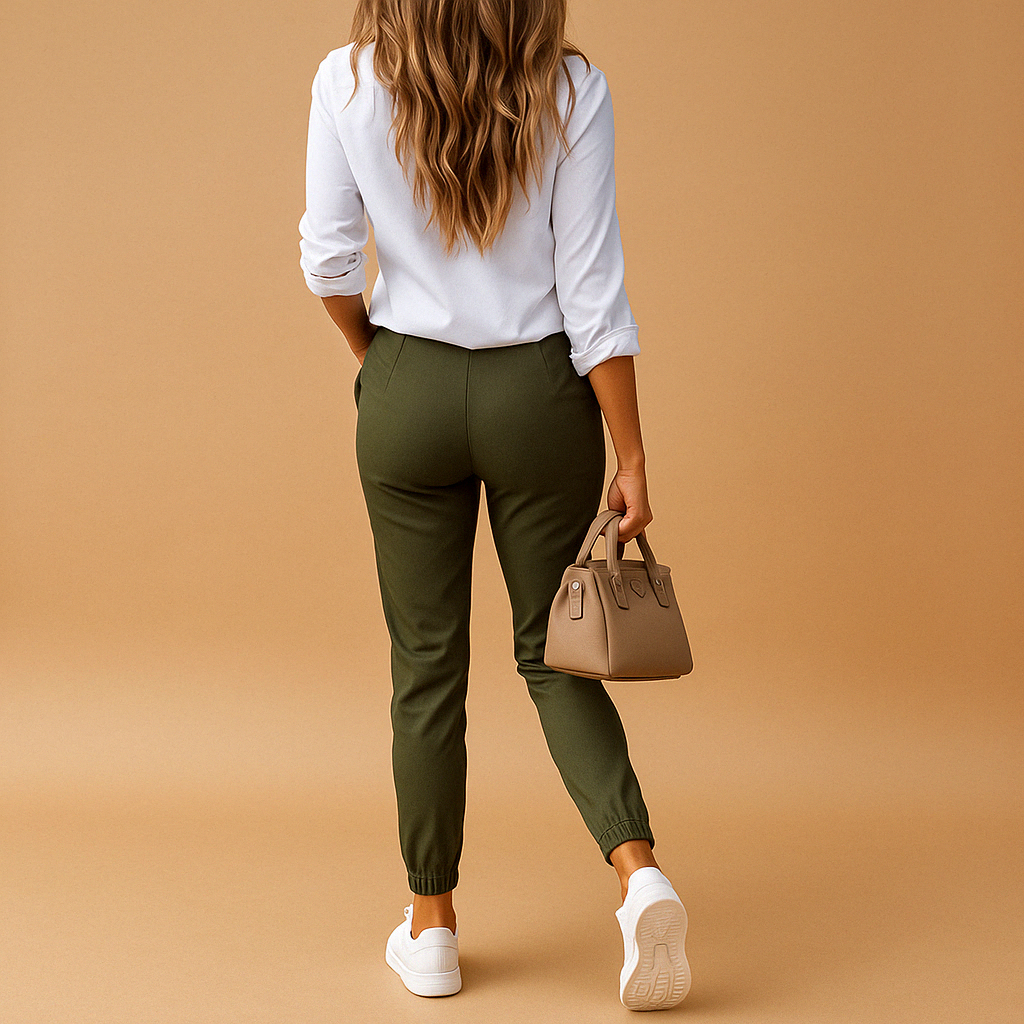 Modern Slim-Fit Trousers