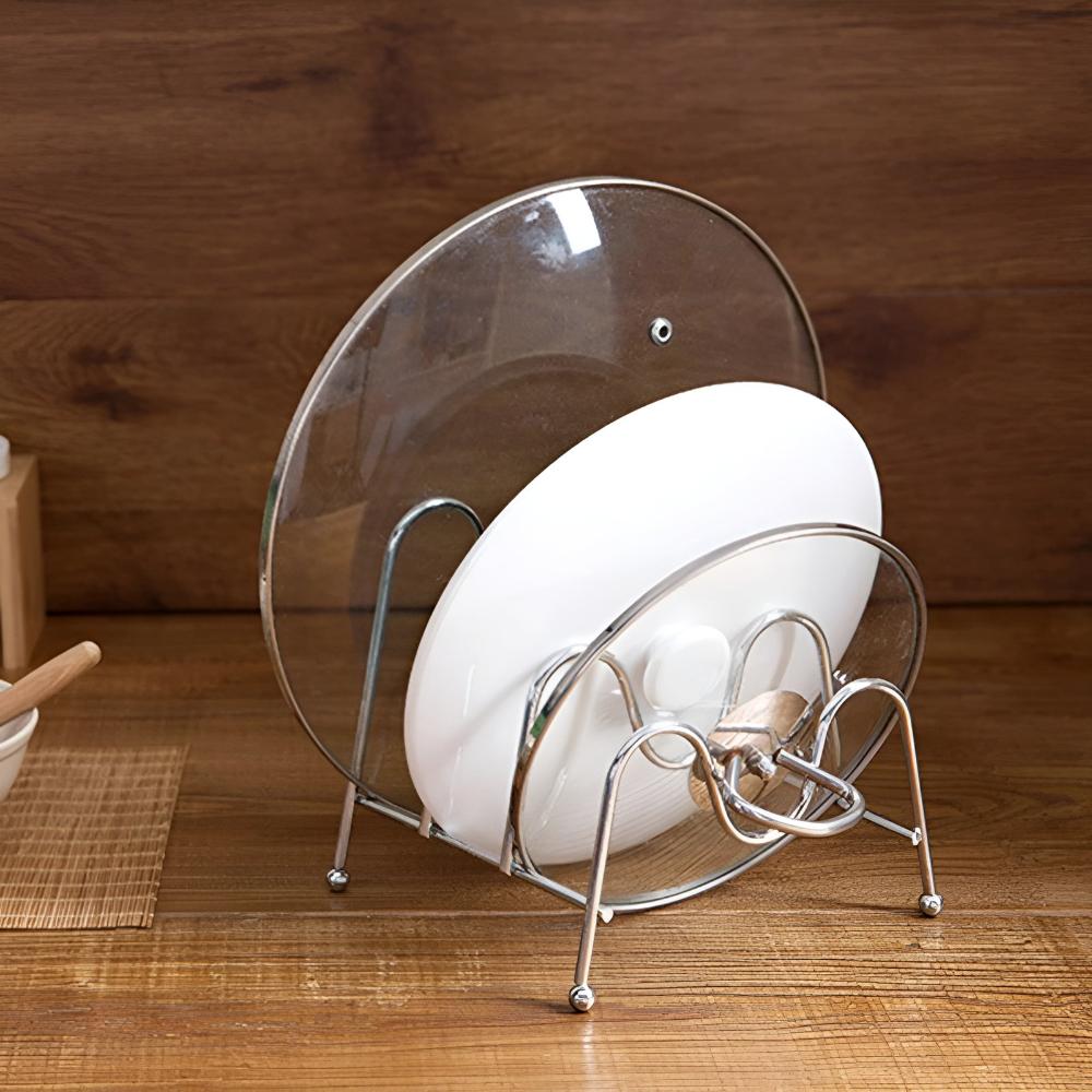 Multi-Tier Pot Lid Holder Rack