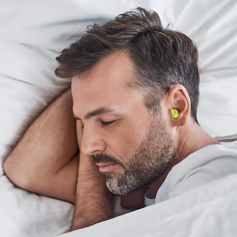 Noise-Cancelling Earplugs for Sleeping and Studying