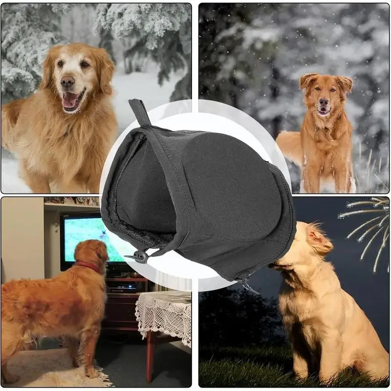 Noise-Reducing Dog Ear Protectors for Hearing Protection