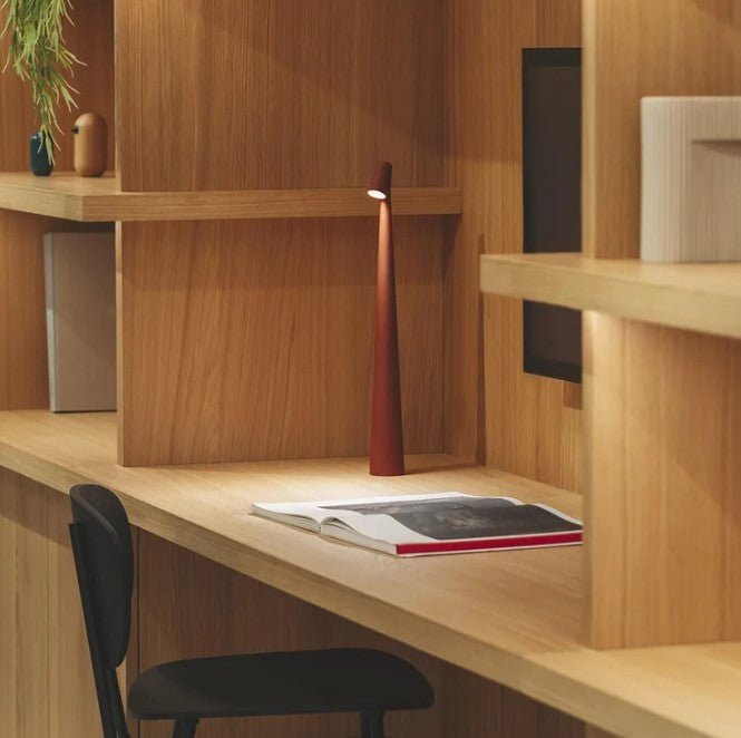 Nordic Minimalist Design Ambient Lamp - Cordless LED Reading & Dining Lamp