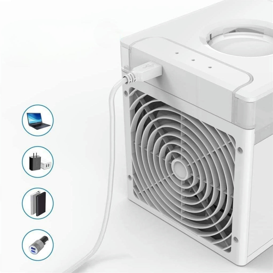 Portable Air Conditioner and Mini Fan