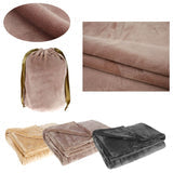 Portable Cordless USB Heated Flannel Blanket