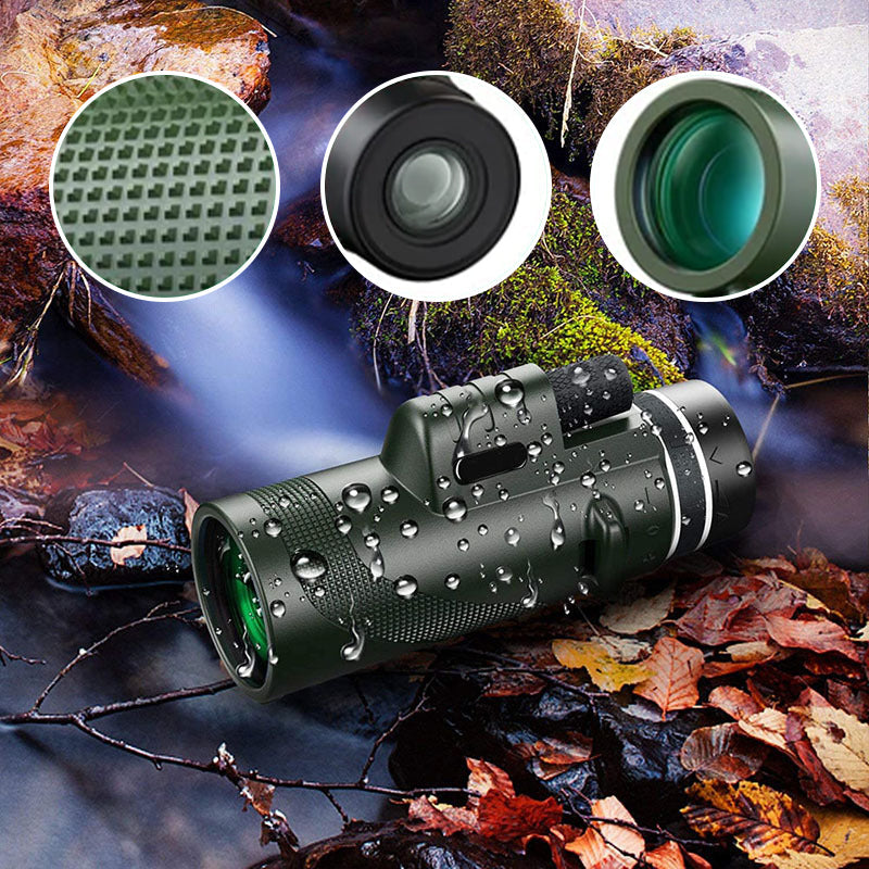 Portable HD 5000M Zoom Monocular Telescope for Outdoor Use