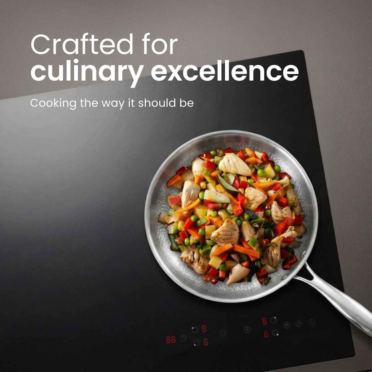 Pure Titanium Frying Pan - 100% PFAS-Free