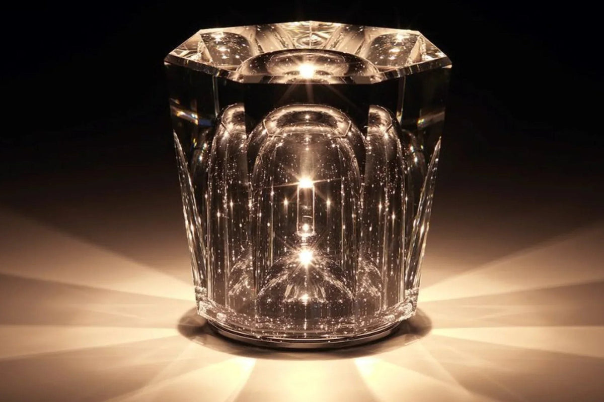 Rechargeable Diamond Crystal Table Lamp