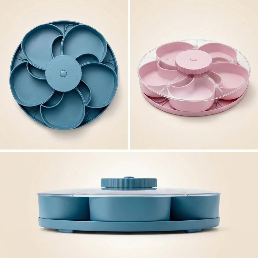 Rotating Snack Tray