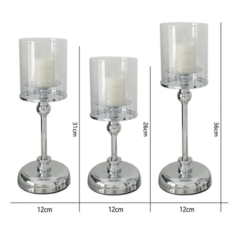 Scandi Style Candle Holder | Elegant Home Accent