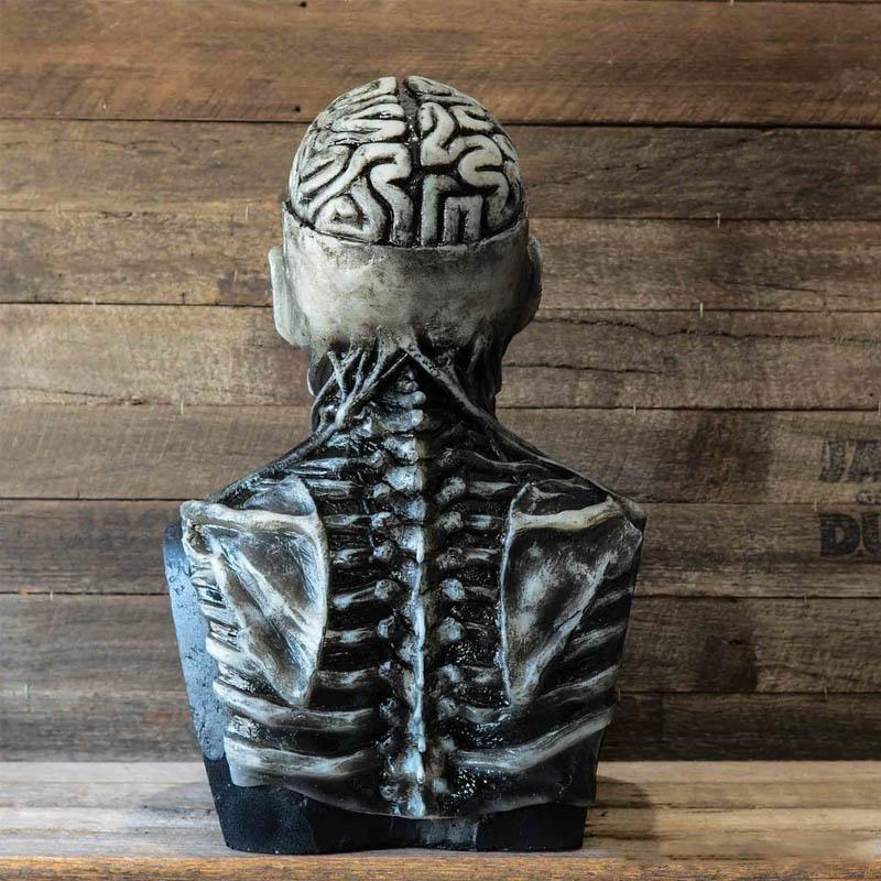 Scary Skeleton Bioman Mask - Realistic Halloween Costume