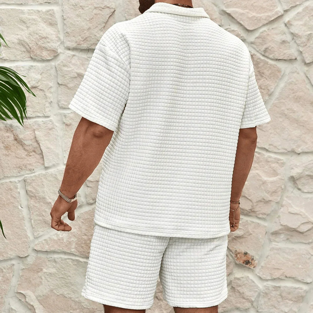Smart Casual T-Shirt and Shorts Set