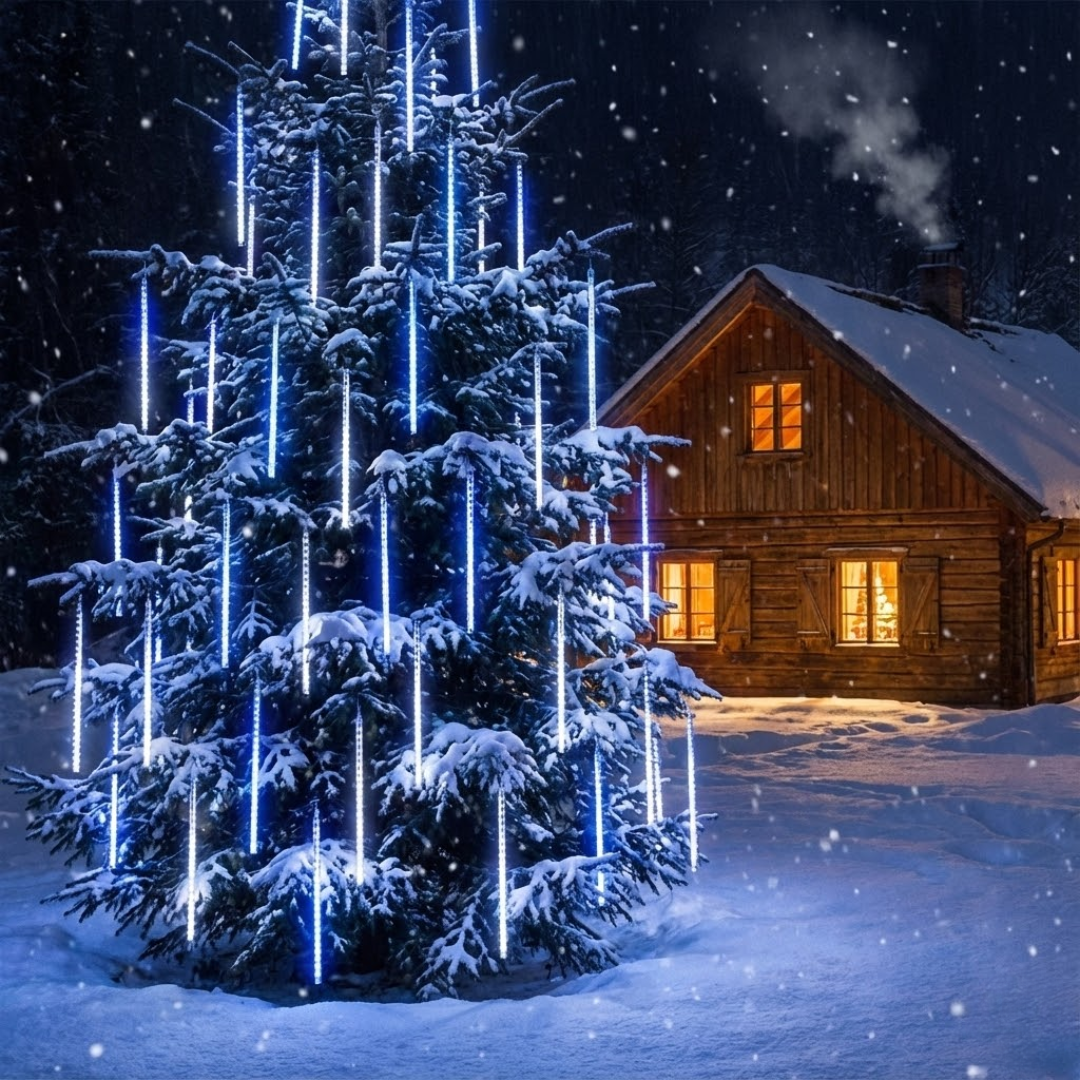 Snowstorm Garland String Lights