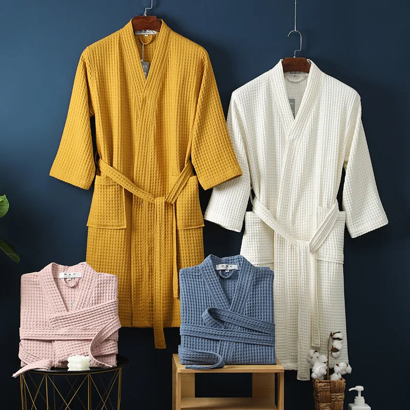 Soft Cotton Bathrobe for Comfort & Relaxation