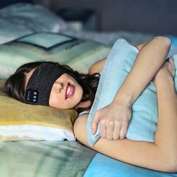 Soft Fabric Wireless Bluetooth Sleep Headphones Headband