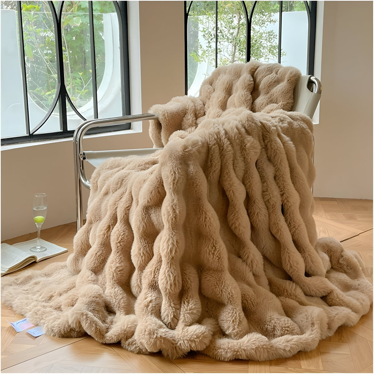 Soft Portable Throw Blanket - Cozy Comfort Anywhere