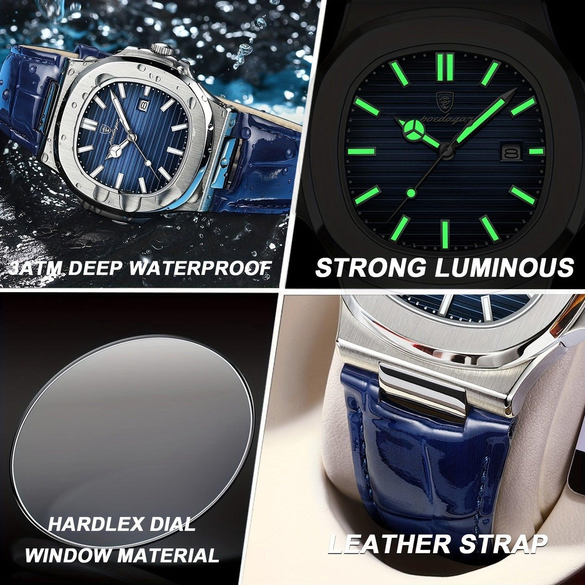 Stylish and Sustainable Men's Wristwatch