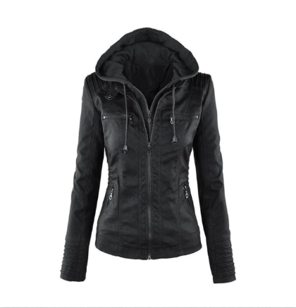 Stylish & Comfortable Faux Leather Jacket