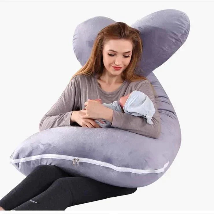 Therapeutic Support Cushion – Relieves Neck, Back, and Abdominal Pain – Ideal for Expectant Mothers