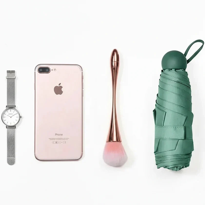 Unisex Compact Travel Umbrella - Stylish & Portable