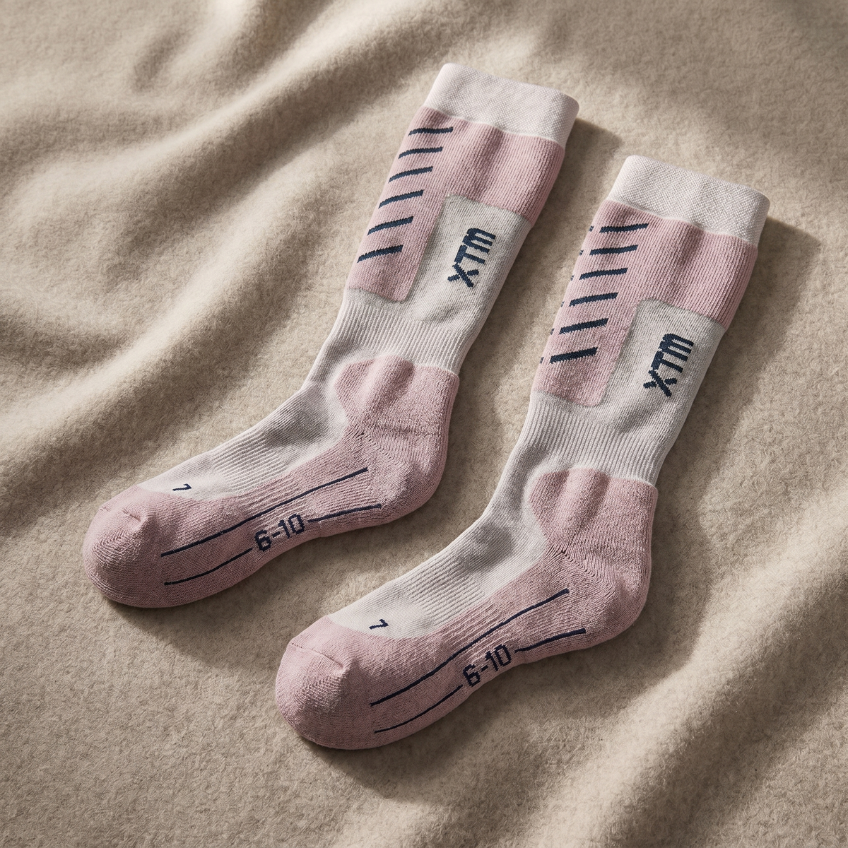 Unisex Merino Wool Snowboard Socks | Technical Winter Knee-High Socks with Zoned Cushioning