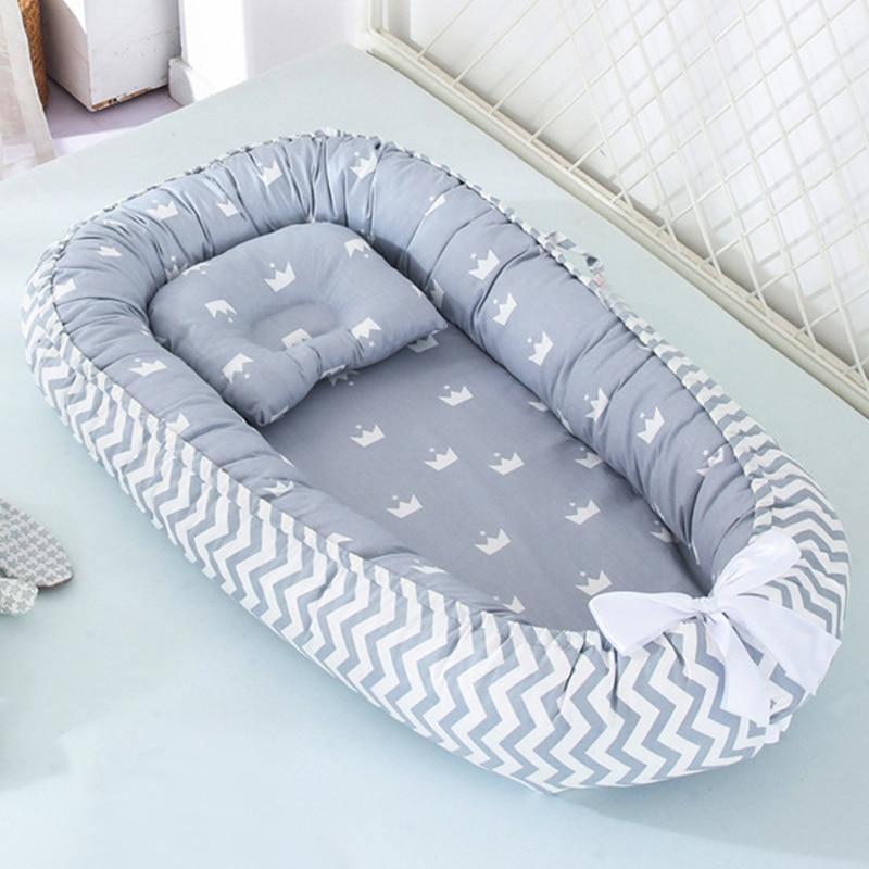 Unisex Portable Baby Lounger & Snuggle Nest