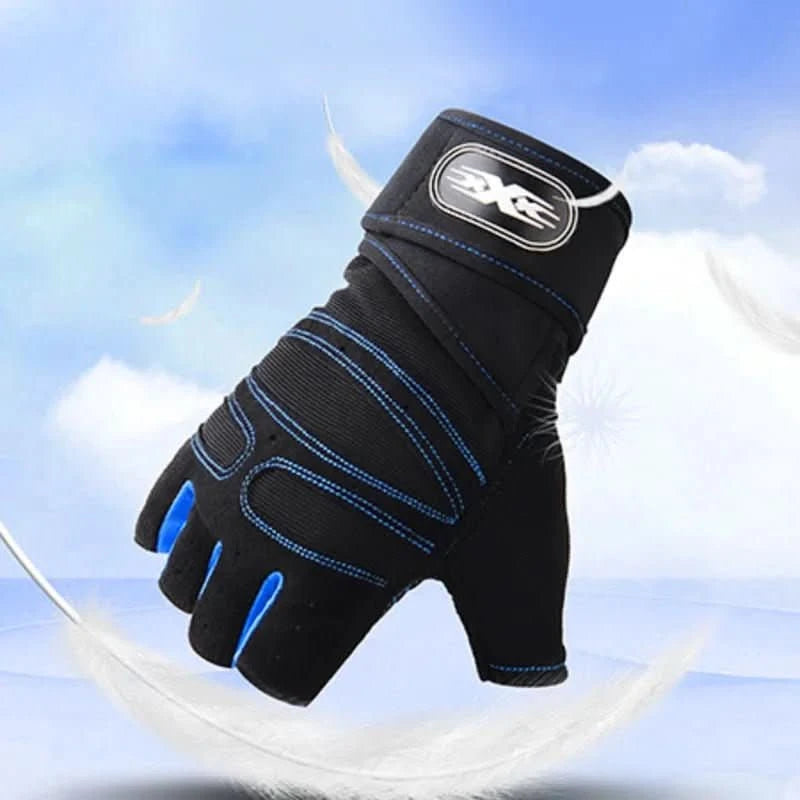 Unisex Workout Gloves with Wrist Support for Strength Training