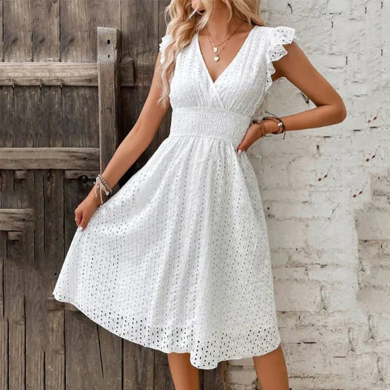 V-Neck Summer Dress
