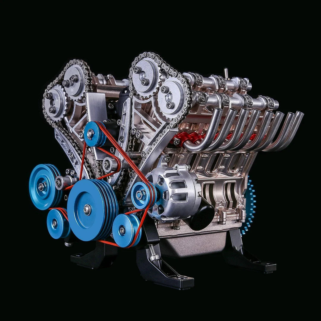 V8 Engine Block Ornament for Car Enthusiasts