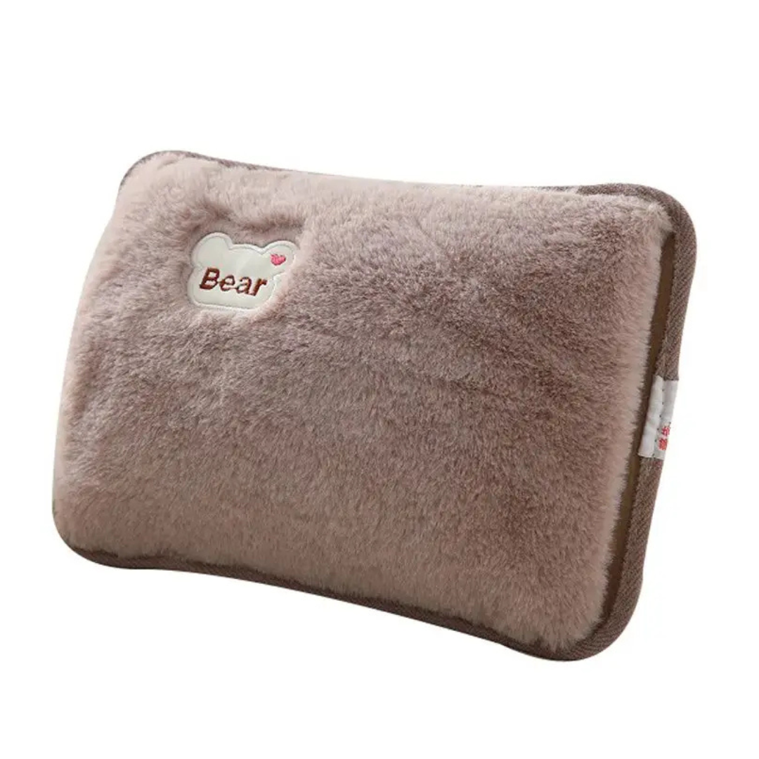 Velvet Heated Pillow