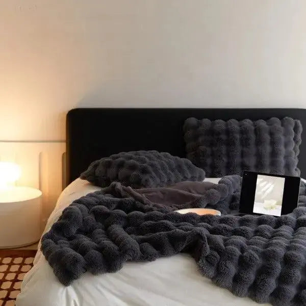 Warm Winter Throw Blanket for Sofa