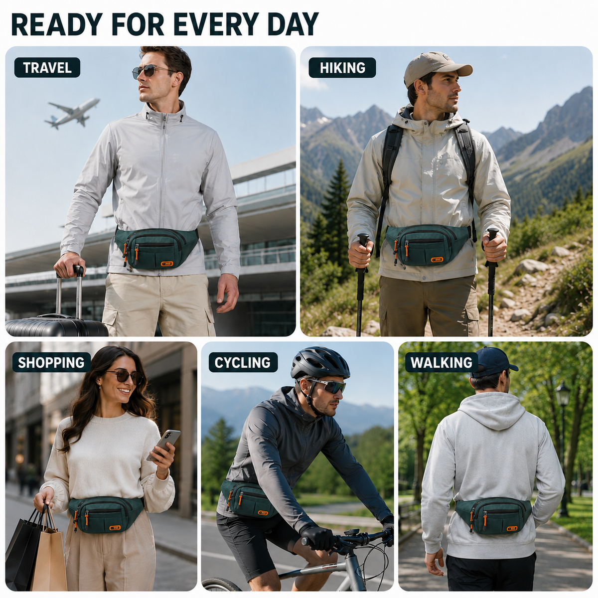 Water Resistant Waist Pack