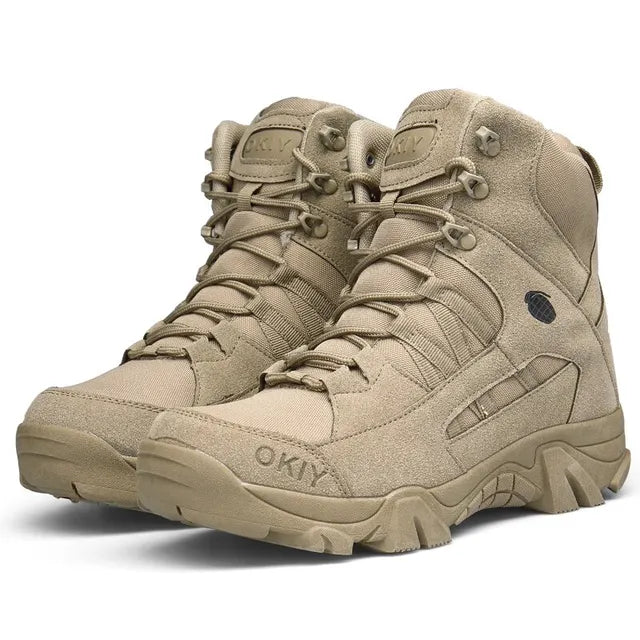 Waterproof High-Traction Hiking Boots
