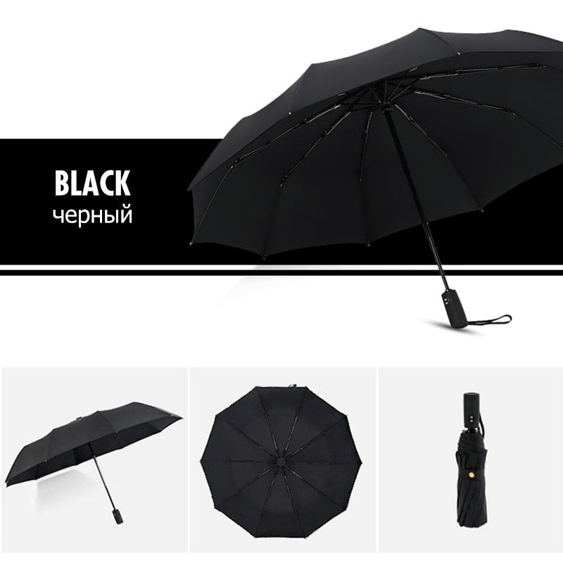 Wind-Resistant Storm Umbrella