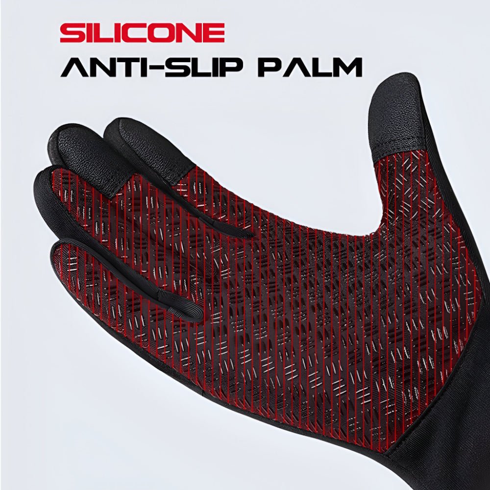 Winter Cycling and Ski Heated Gloves with Touchscreen Coating