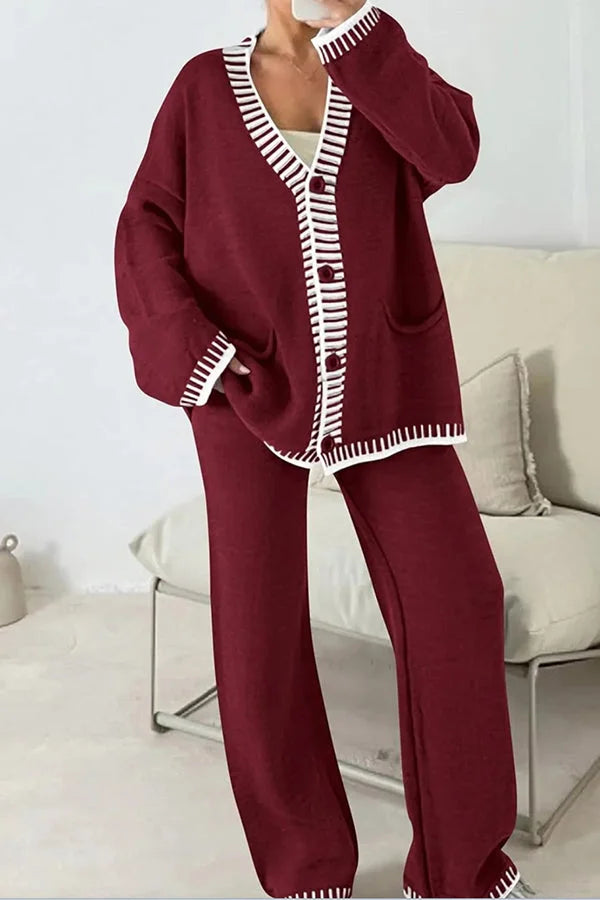 Women's 2-Piece Loungewear Set for Casual and Home Wear