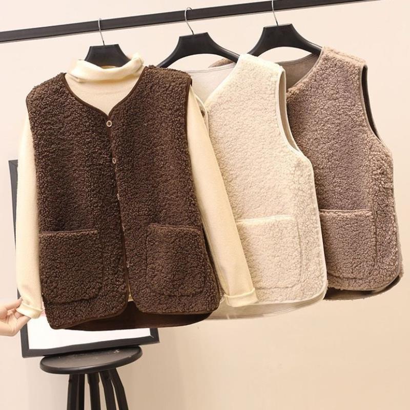 Women's Casual Button-Front Vest