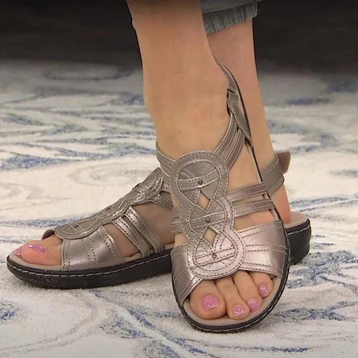 Women's Comfort Support Flat Sandals - All-Day Style