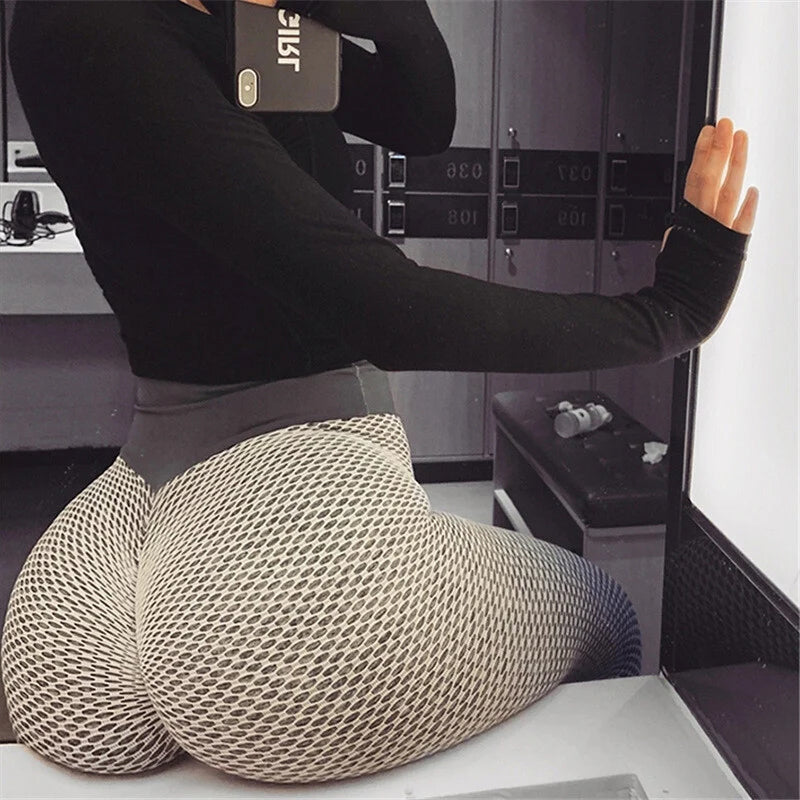 Women's High-Waist Scrunch Butt Lifting Yoga Leggings