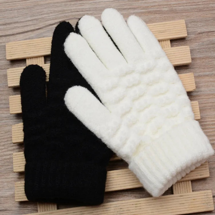 Women's Knitted Touchscreen Gloves