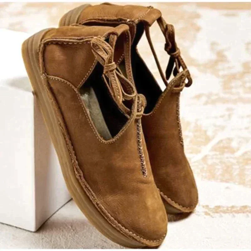 Women's Leather Autumn Shoes