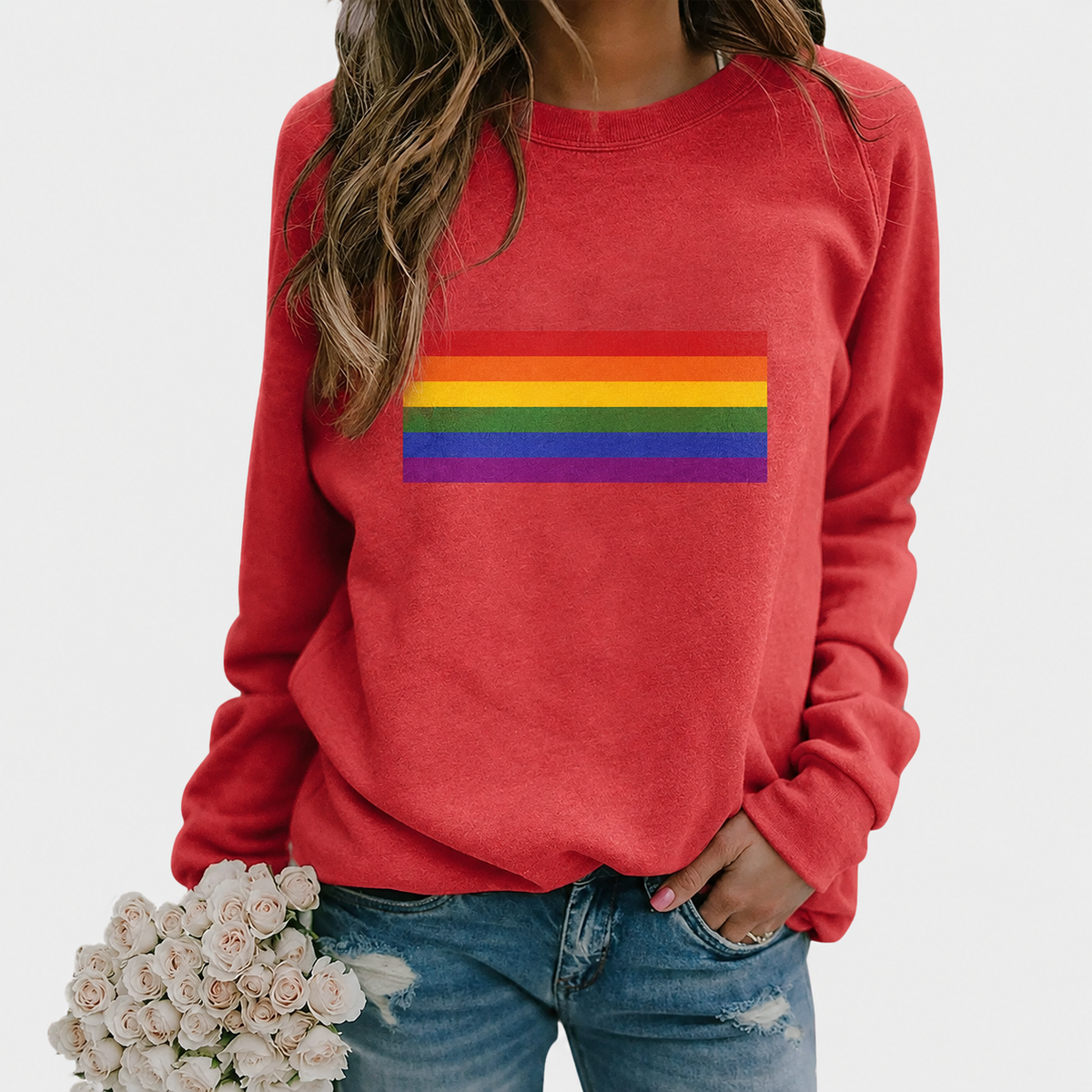 Women's Long Sleeve Crewneck Sweatshirt