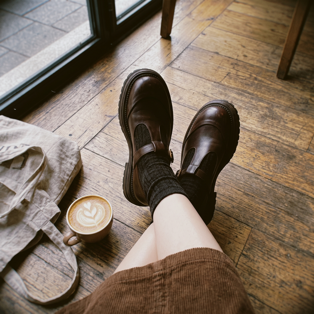 Women's Orthopedic Mary Jane Shoes | Adjustable Strap