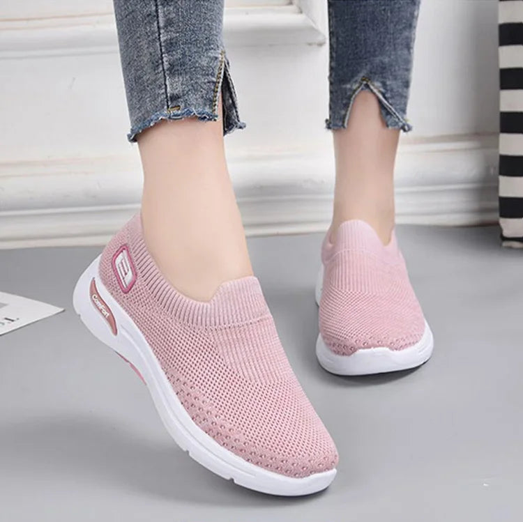 Women's Orthopedic Support Sneakers for Cushioned Comfort