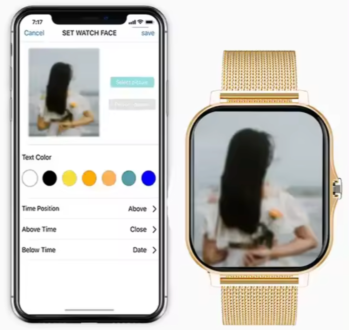 Women's Smartwatch with Health Monitoring