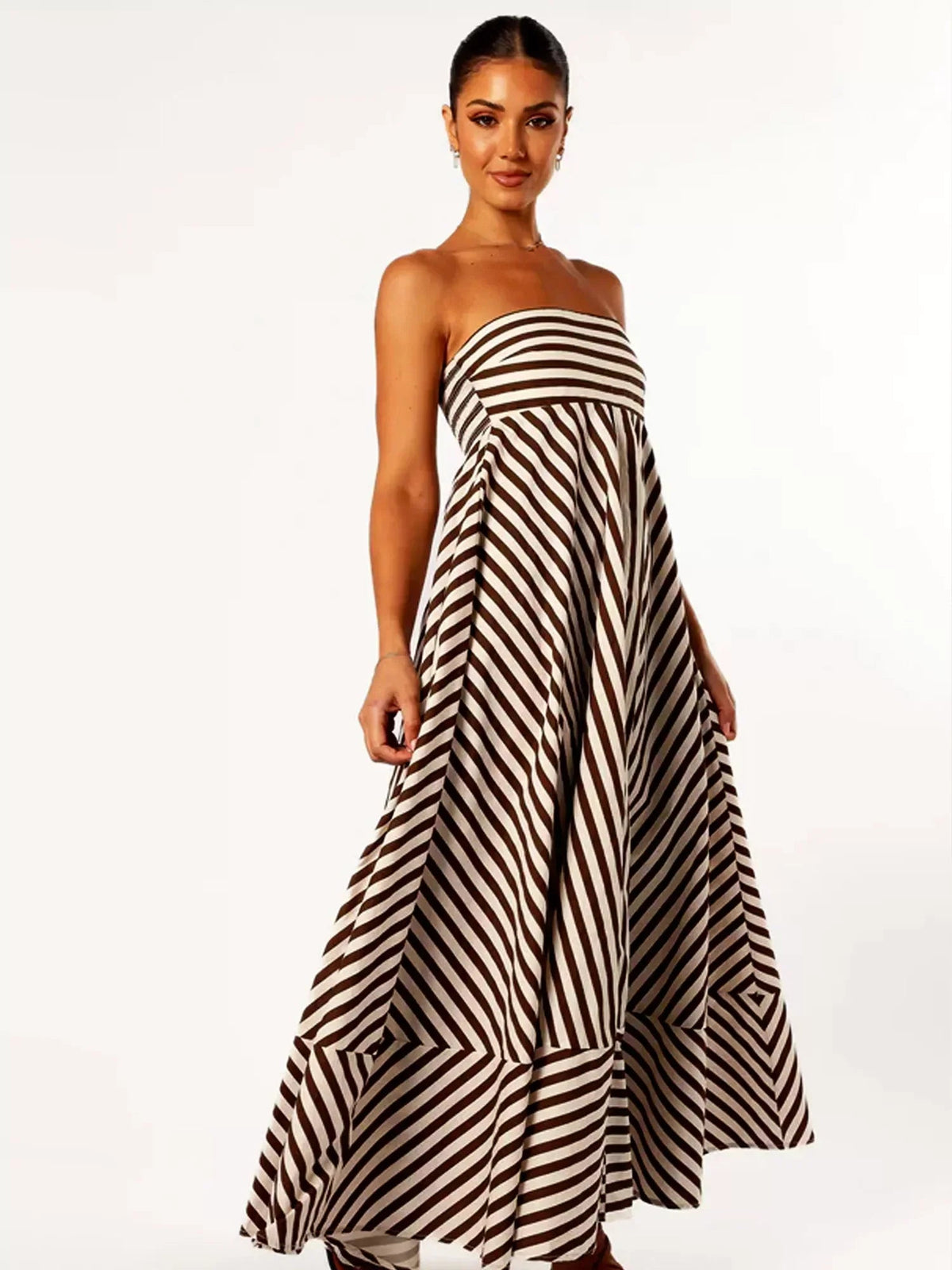 Women's Strapless Maxi Dress