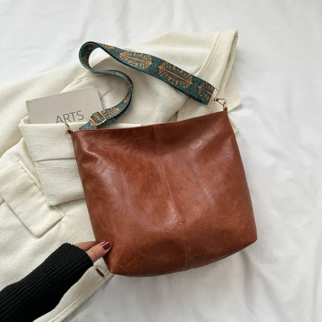 Women's Vintage Leather Shoulder Bag