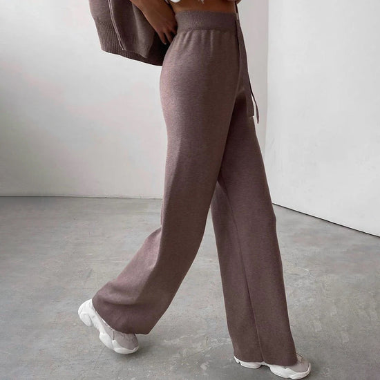 Women's Wide-Leg Two-Piece Set