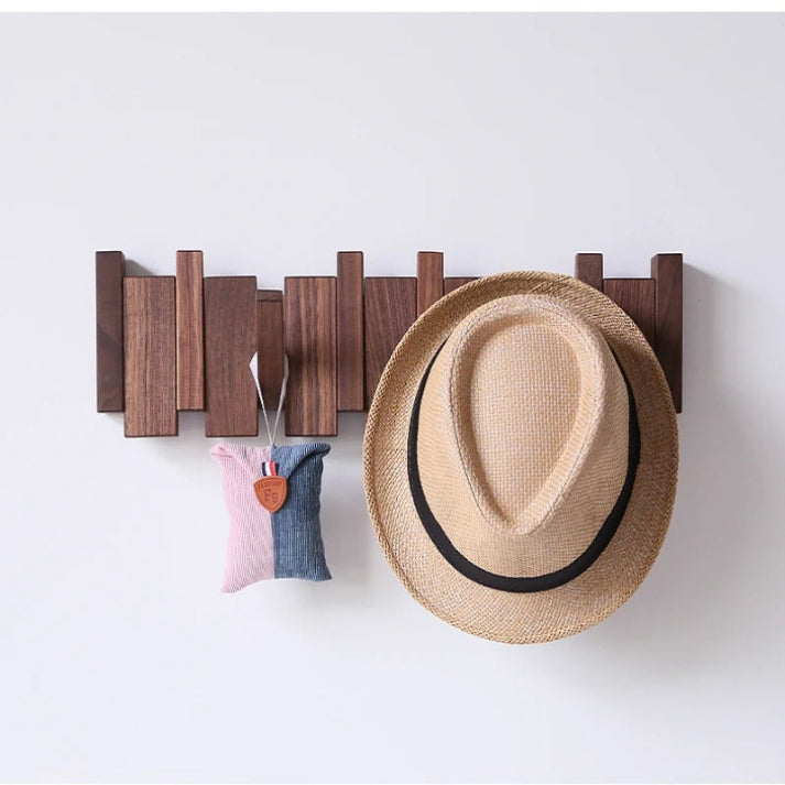Wooden Piano Coat Rack